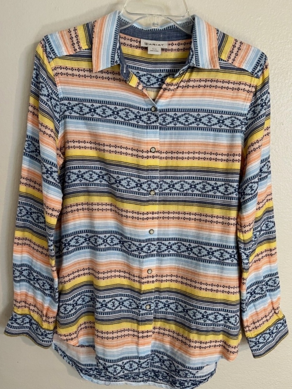 Ariat Southwestern Spotlight Serape Button Up Western Shirt